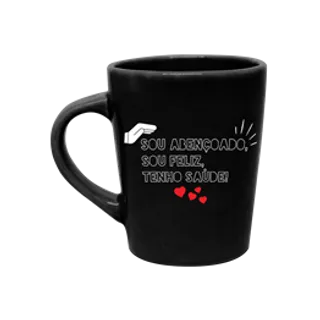 Caneca de Porcelana - Sou Abençoado