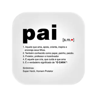 Luminária Box Significado Pai