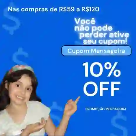 Cupom:Mensageira