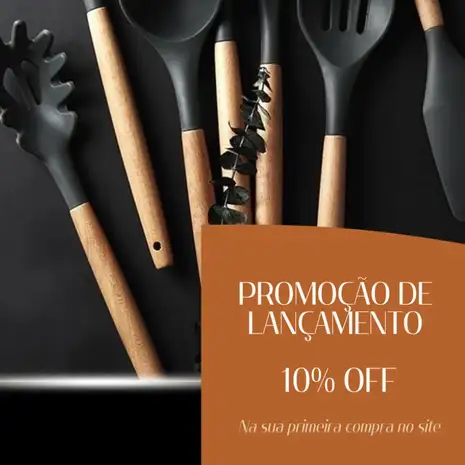 Promoção de lançamento - 10% OFF