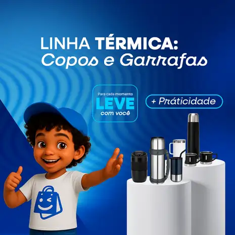 Copos e garrafas termicas