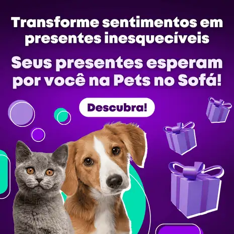 1 - Banner Pets no sofá