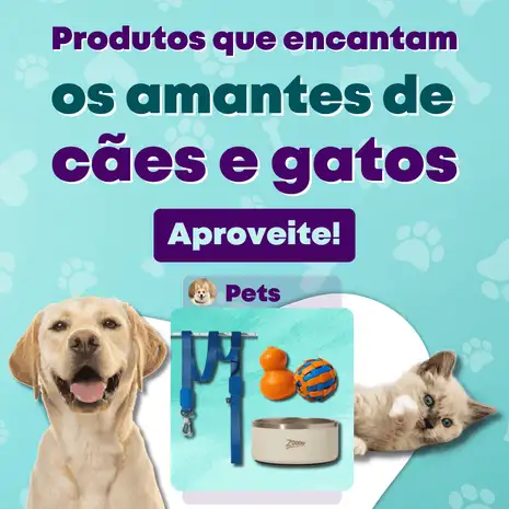 2 - Banner Pets no sofá