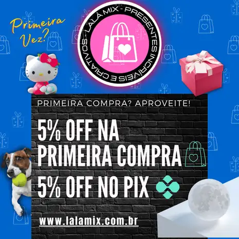 3 - Banner Lala Mix: Presentes Incríveis e Criativos