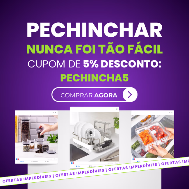 1 - Banner Pechincha.net.br - O barato ainda mais Barato!